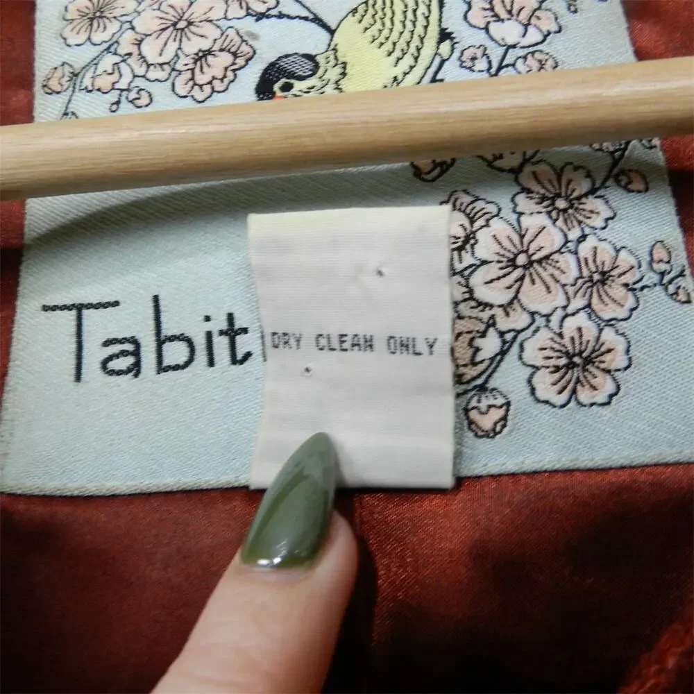 Anthropologie Tabitha Blustery Days Vest Size 6 Rust Orange Tweed Belted Jacket - Picture 11 of 15